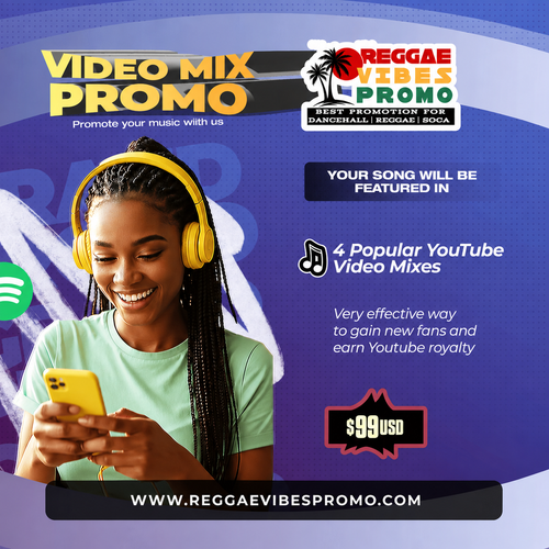 Dancehall or Reggae Video Mix Promo